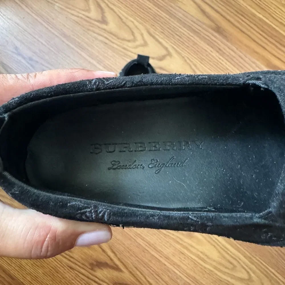 Burberry Sudbury Slip On Sneakers Size 36